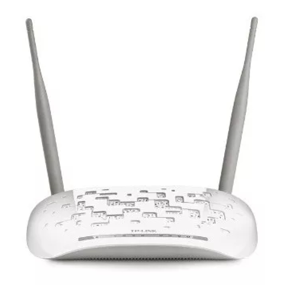 Modem Router 2 Antenas 300 Mbps TD-W8961N de TP-LINK: Conexión estable y de alta velocidad.