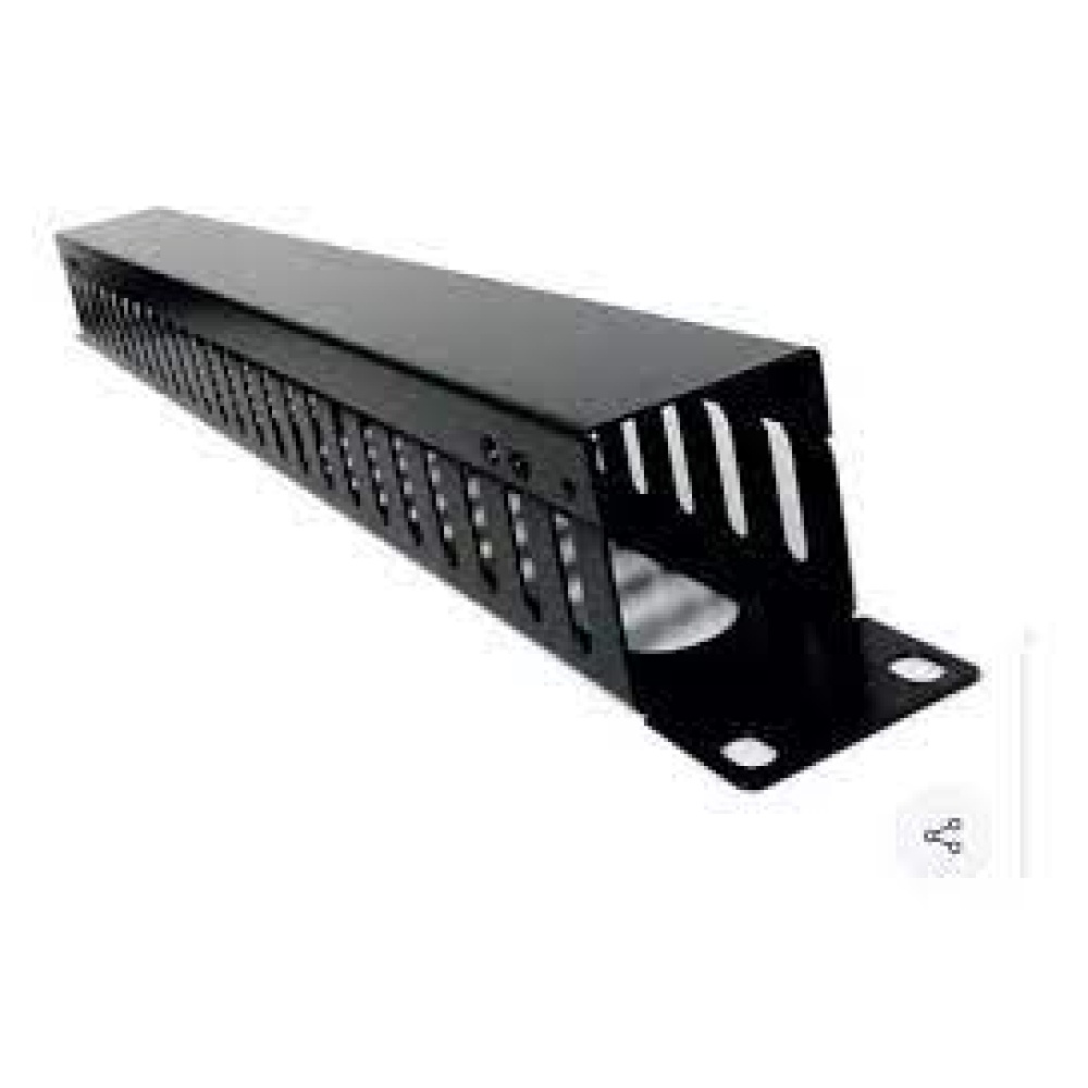 Organizador Horizontal 2u Frontal Para Rack 19 Y Patchpanel