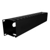 Organizador Horizontal 2u Frontal Para Rack 19 Y Patchpanel