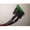 Pulsador de Bocina Rect 10A 125V 6A 250V con Cable Negro Rojo KCD1 LY601