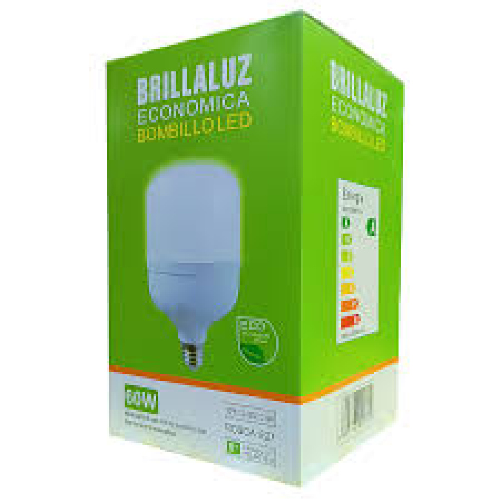 Bombillo Led 60w Domo 110v Rosca E27 Luz Fria 6500k