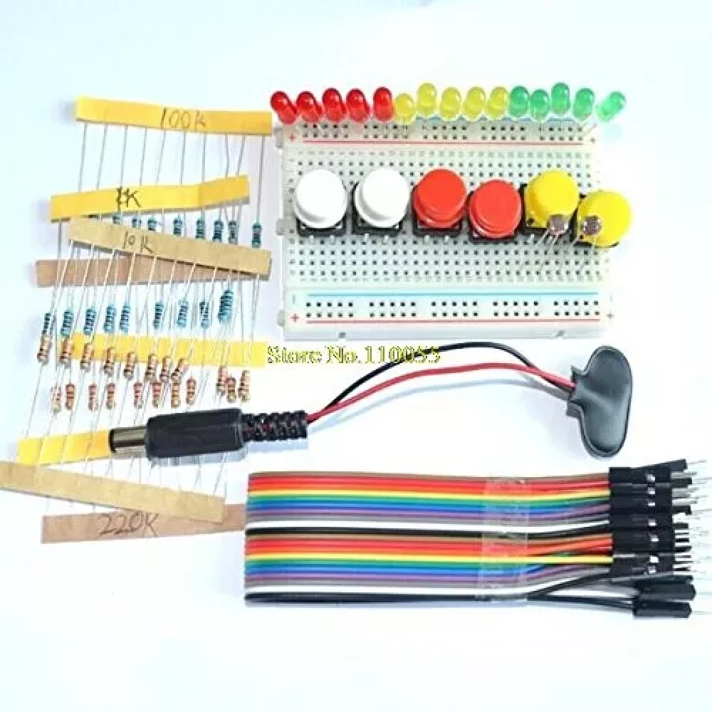 Kit UNO R3 Mini Breadboard LED para Arduino, DIY