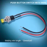 Momentaneo 1a 250v Ac Mini Interruptor