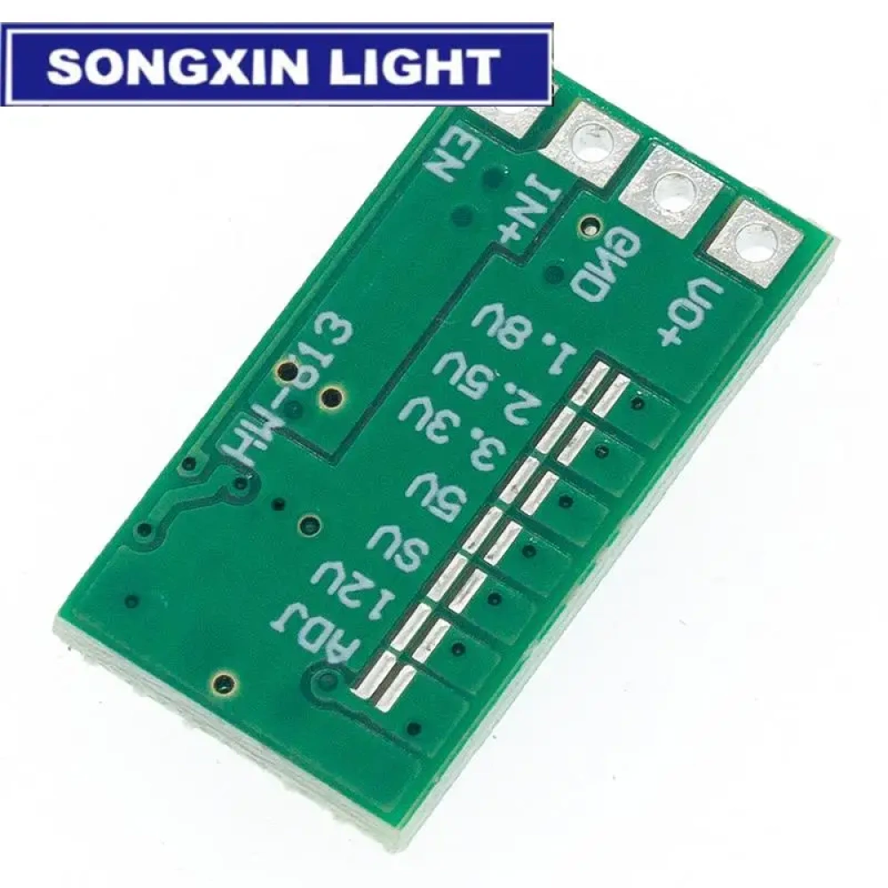 Módulo de fuente de alimentación reductor de voltaje mini DC-DC de 12-24 V a 5 V 3 A, convertidor reductor de voltaje ajustable al 97,5 % 1,8 V, 2,5 V, 3,3 V, 5 V, 9 V, 12 V