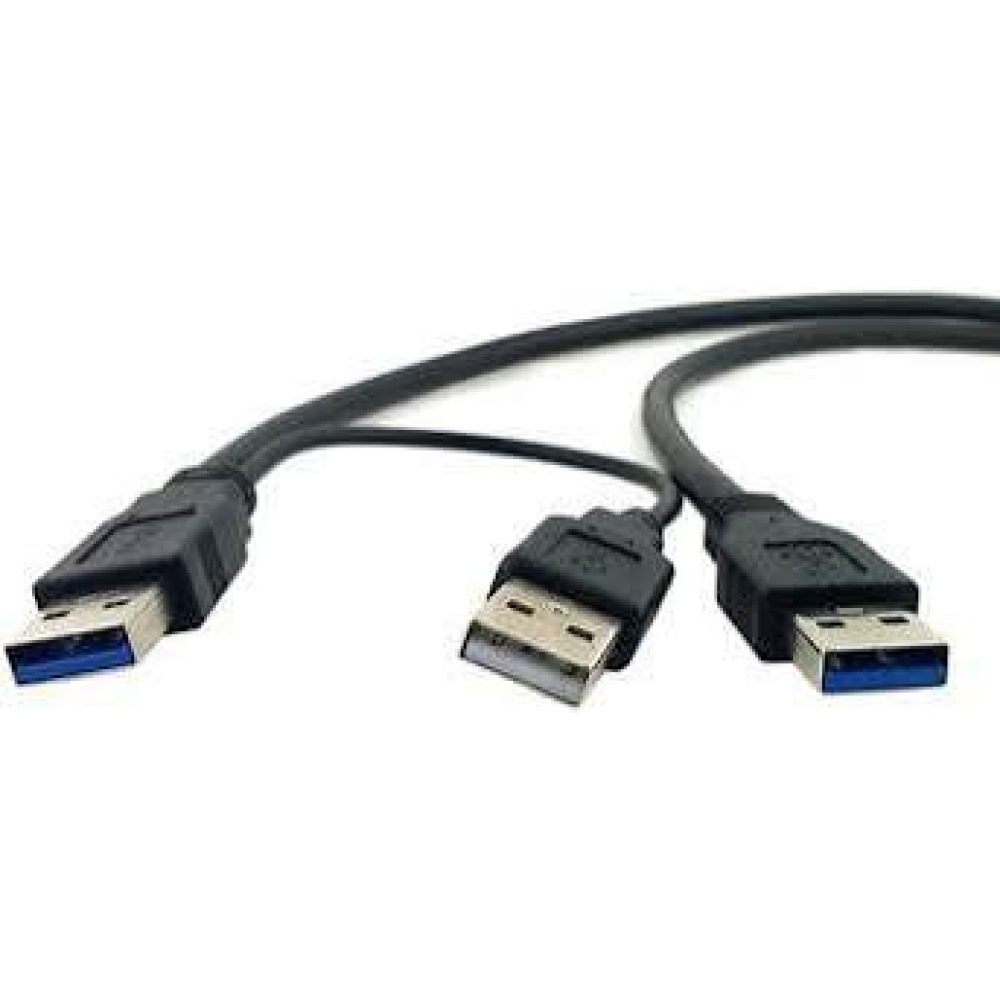 Cable Usb A 2 Machos P/ Disco Duro Ext Kingpc4 wash.97-3a