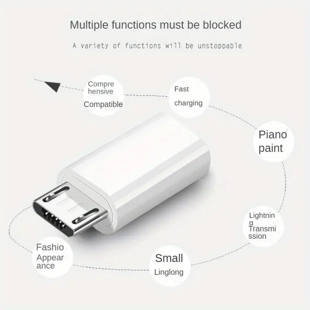 Adaptador de Tipo-C a Micro USB