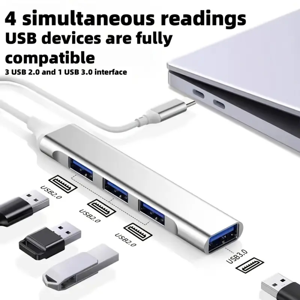 Hub usb 3.0 Adaptador con Conector