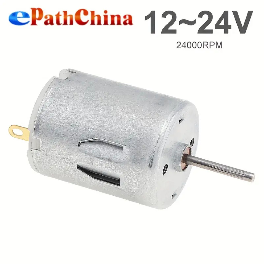 Motor R280 DC 12-24V 24000RPM Micro Motor De Alta Velocidad Para Juguetes DIY