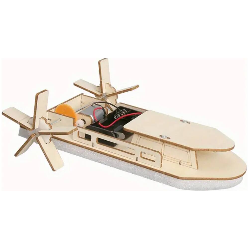 Kit proyectos de barco eléctrico DIY - Invención de física, rompecabezas experimentales