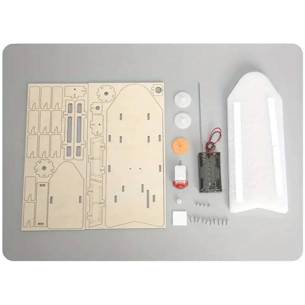 Kit proyectos de barco eléctrico DIY - Invención de física, rompecabezas experimentales