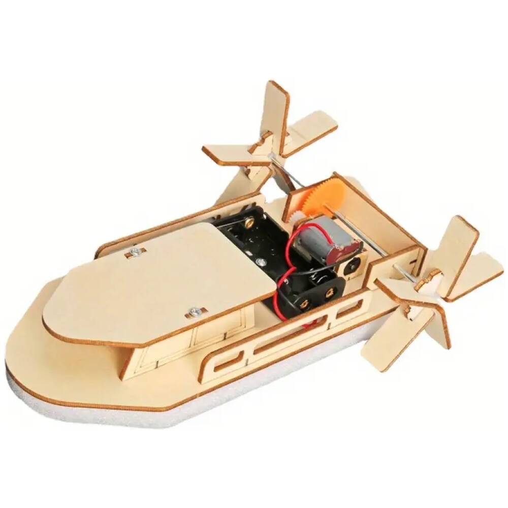 Kit proyectos de barco eléctrico DIY - Invención de física, rompecabezas experimentales