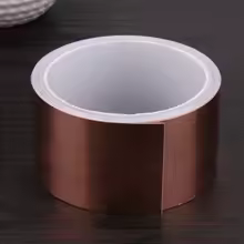 Cinta adhesiva de lámina de cobre de doble conductividad de 50 mm x 5 metros largo