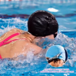 Gorro de Natación Unisex para Adultos, Gorro de Silicona Impermeable