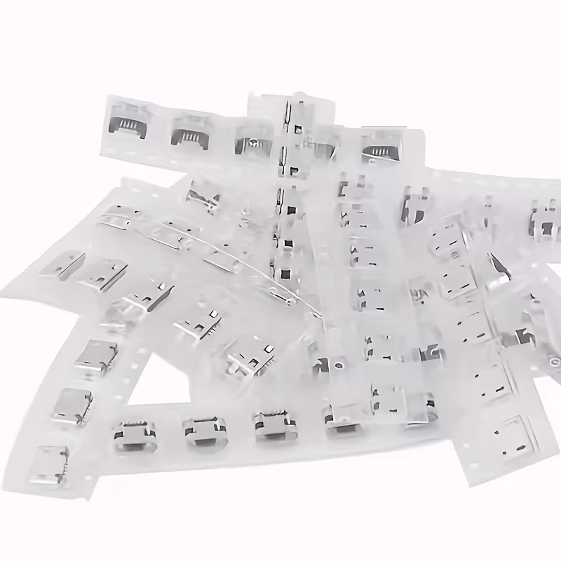 conectores USB hembra Micro USB de 5 pines, 12 tipos, 5 unidades