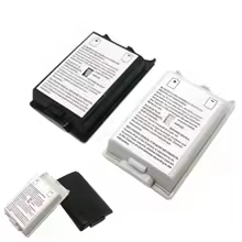 fundas para baterías de mando de juegos, soporte para pilas AA, tapa trasera Xbox 360