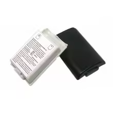 fundas para baterías de mando de juegos, soporte para pilas AA, tapa trasera Xbox 360