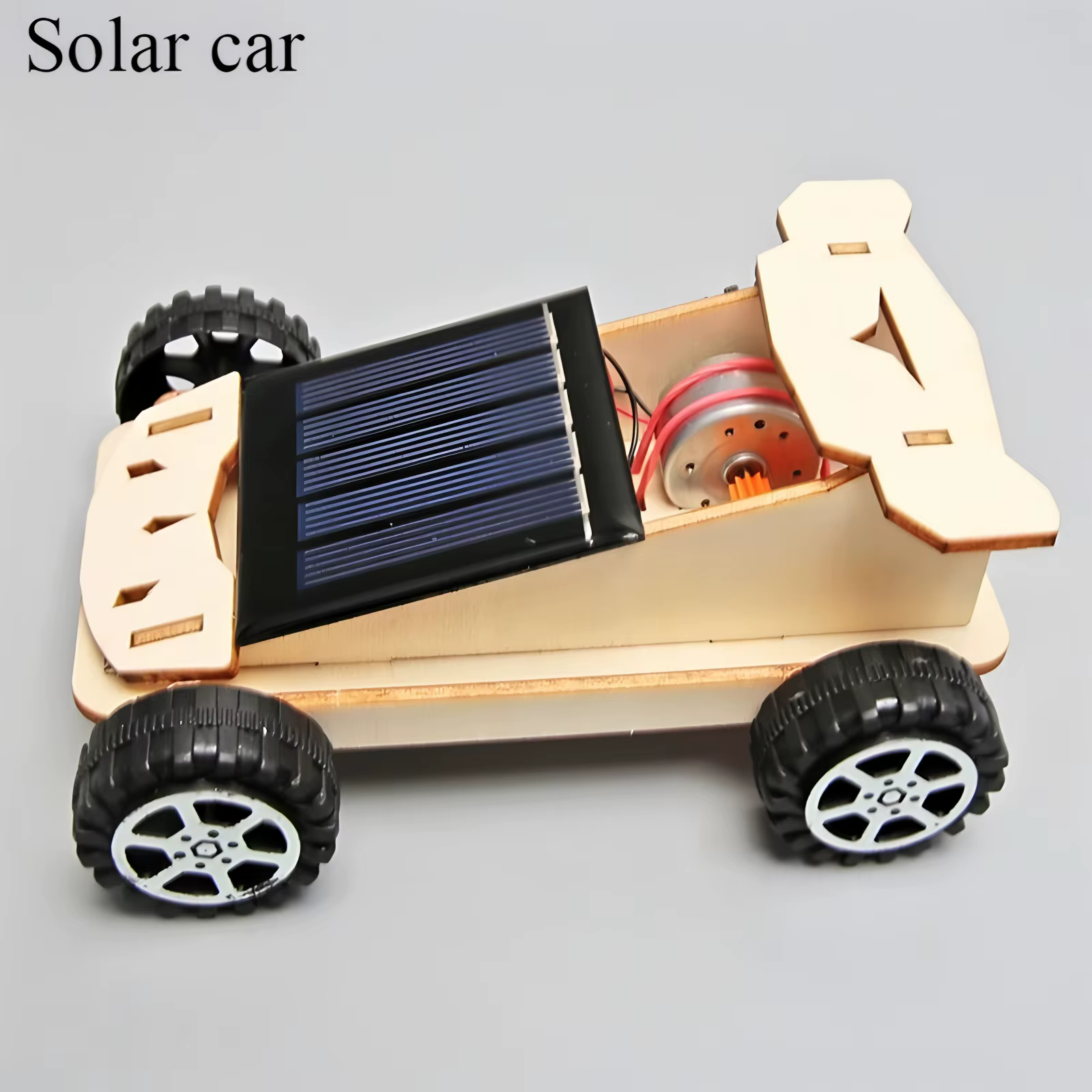kit autos con energía solar juguetes para experimentos científicos y educativos