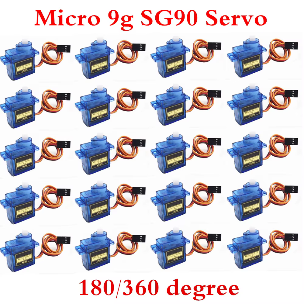 servomotor SG90 micro 9g Arduino 180 grados