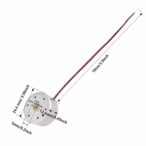 Motor DC Mini Voltaje: CC 5V; Velocidad nominal: 6000 RPM