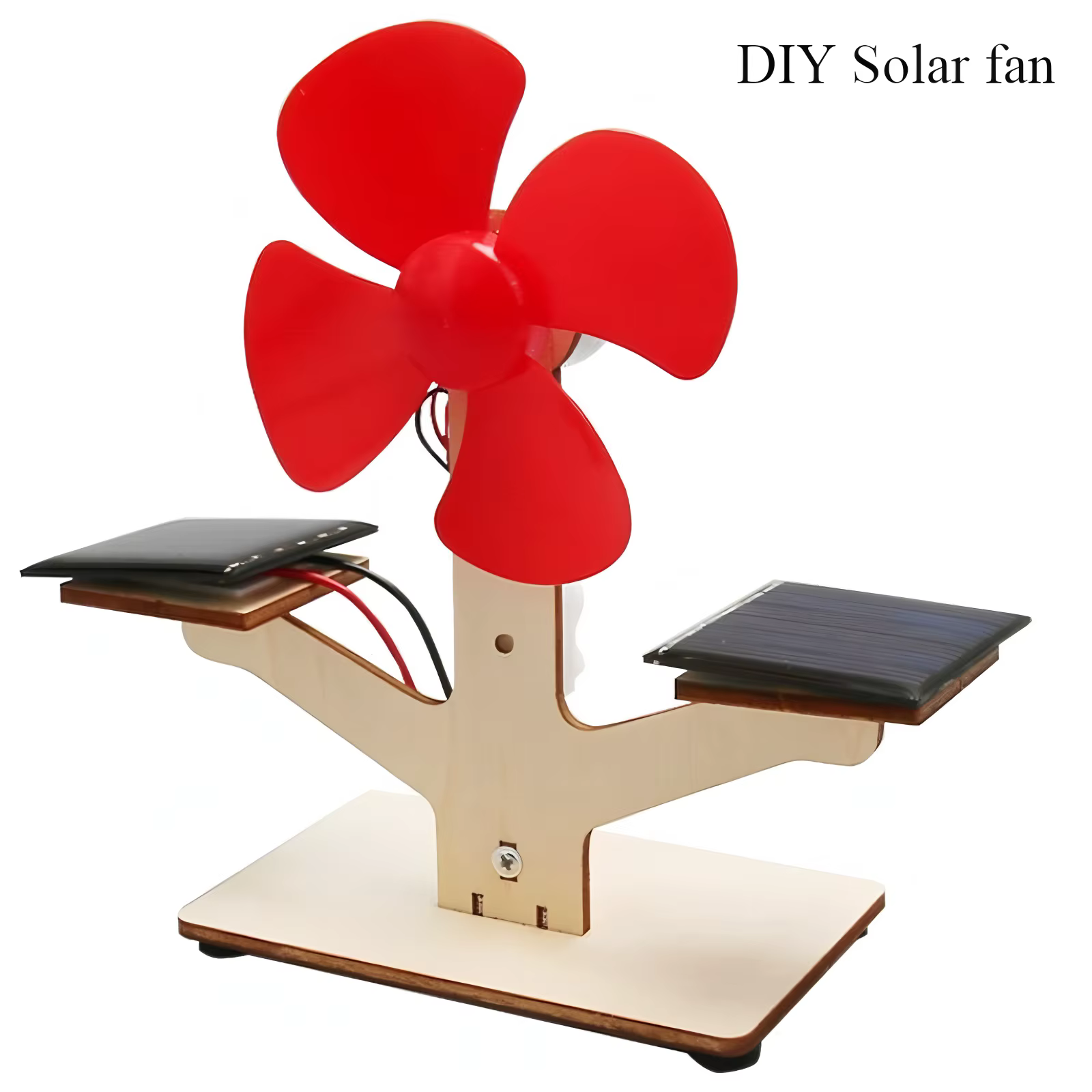 Ventiladores solares, maquetas de bricolaje