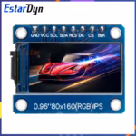 pantalla TFT de 0,96 pulgadas Ips pantalla LCD unidad IC ST7735S