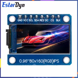 pantalla TFT de 0,96 pulgadas Ips pantalla LCD unidad IC ST7735S