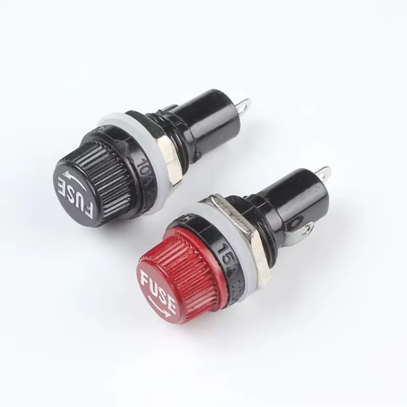 Descripción Denunciar este artículo o al vendedor. 5 portafusibles de 5x20 y 6x30 mm, color negro, para fusibles de tubo, 10 A 250 V CA y 15 A 125 V CA, para paneles de fusibles de 5x20 y 6x30 mm. portafusibles de 6x30 mm, color negro, para fusibles de tubo, 10 A 250 V CA y 15 A 125 V CA,w