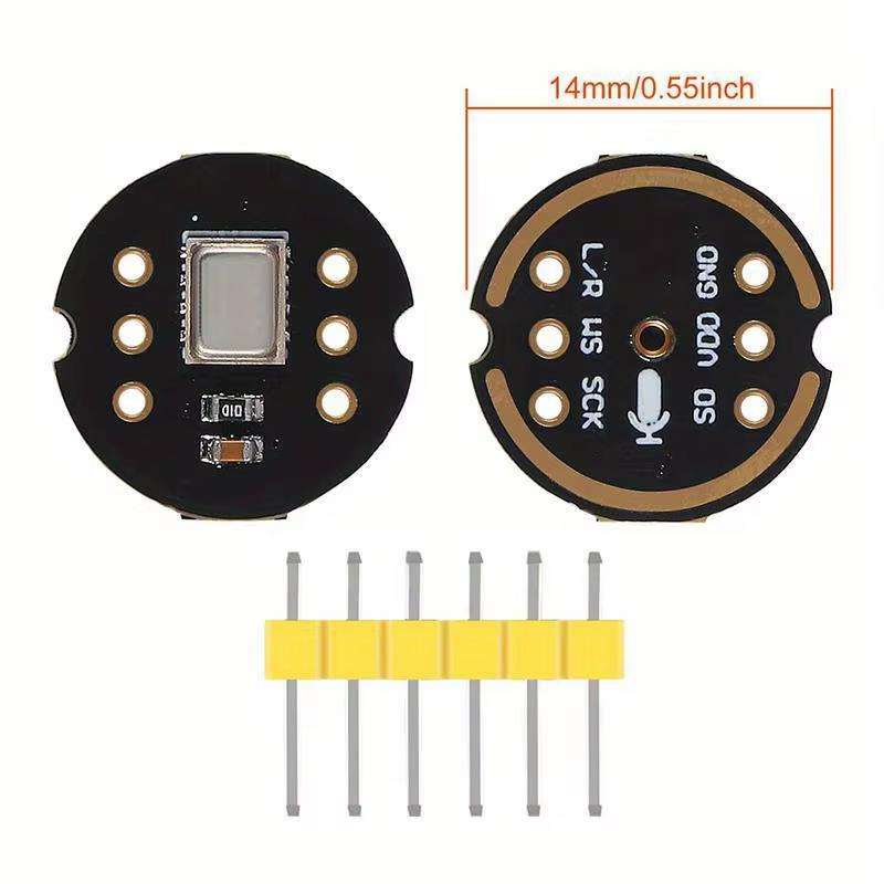 Módulo de micrófono omnidireccional INMP441, interfaz SPI, Compatible con Arduino, ESP32, Raspberry