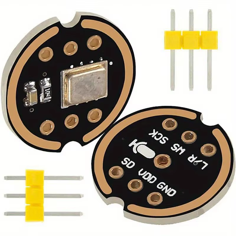 Módulo de micrófono omnidireccional INMP441, interfaz SPI, Compatible con Arduino, ESP32, Raspberry
