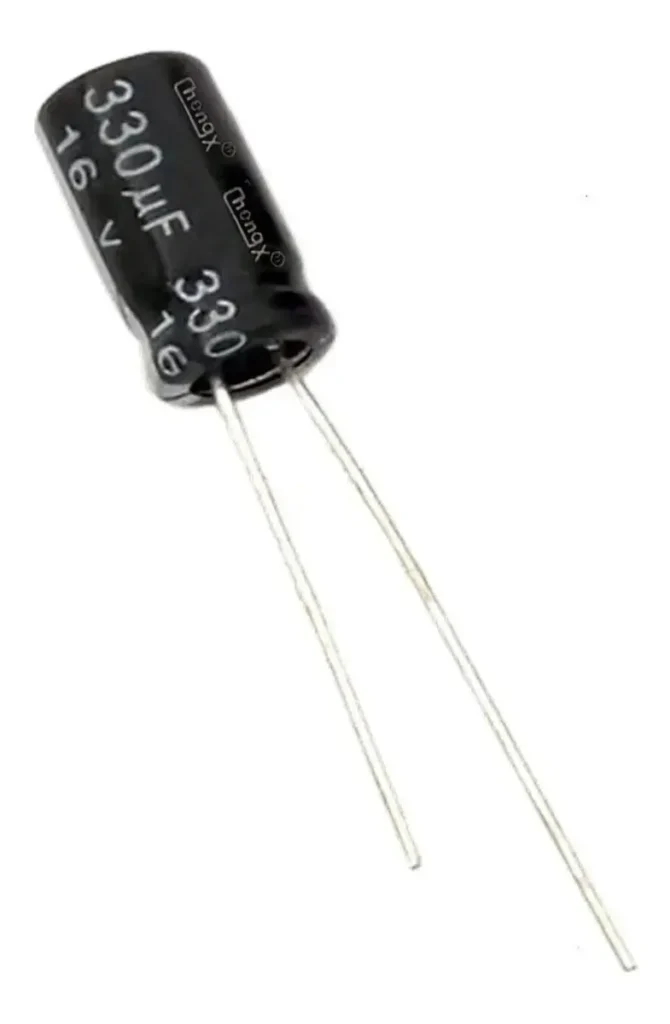 Condensador Electrolítico 330uF 16V (Por Unidad)