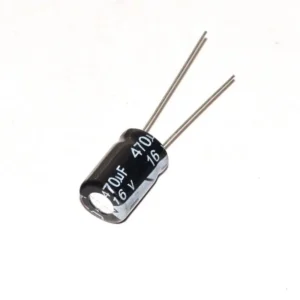 Condensador Electrolítico 470uF 16V (Por Unidad)